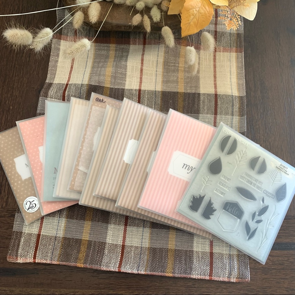 CTMH MY ACRYLICS STAMP SETS LOT OF 10